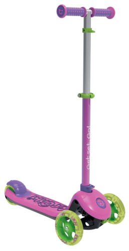 Składana hulajnoga Trunki - różowa, mała (3)