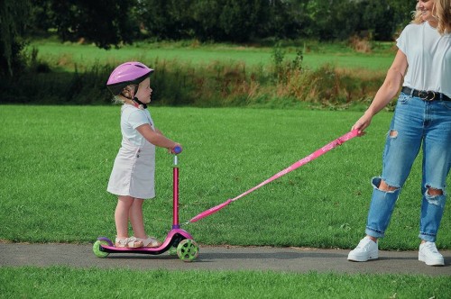 Składana hulajnoga Trunki - różowa, mała (10)