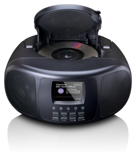 Lenco SCD-6000BK - Boombox z radiem internetowym i FM/DAB+, CD i Bluetooth (7)