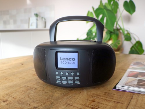 Lenco SCD-6000BK - Boombox z radiem internetowym i FM/DAB+, CD i Bluetooth (10)