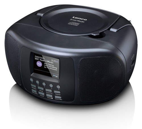 Lenco SCD-6000BK - Boombox z radiem internetowym i FM/DAB+, CD i Bluetooth (12)