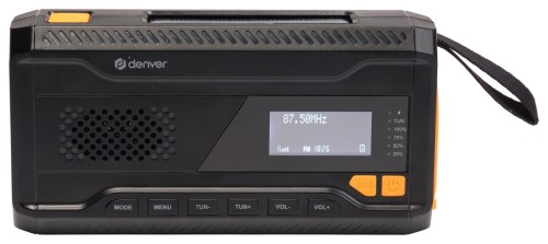 Denver SCD-2033 – radio FM/DAB+ z Bluetooth, zasilaniem solarnym/dynamowym/bateryjnym (5)