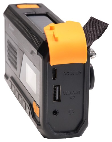 Denver SCD-2033 – radio FM/DAB+ z Bluetooth, zasilaniem solarnym/dynamowym/bateryjnym (6)