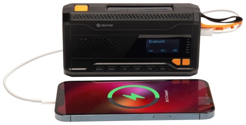 Denver SCD-2033 – radio FM/DAB+ z Bluetooth, zasilaniem solarnym/dynamowym/bateryjnym (8)