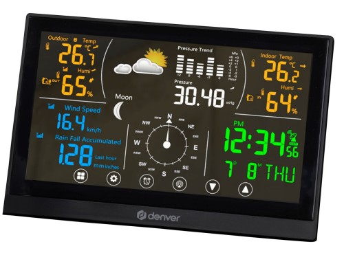 Denver WS-650 - stacja meteorologiczna z pomiarem wiatru i deszczu (2)
