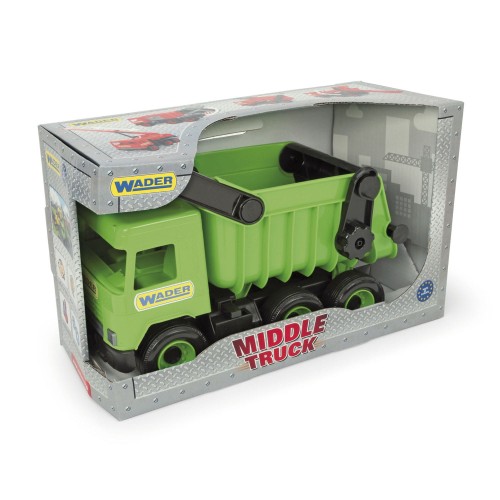 Middle Truck wywrotka zielona w kartonie (4)