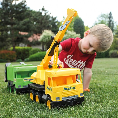 Middle Truck dźwig żółty w kartonie (10)
