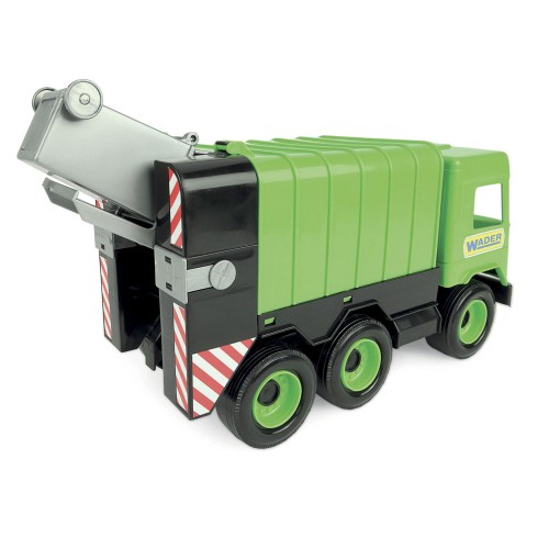 Middle Truck śmieciarka zielona w kartonie (7)