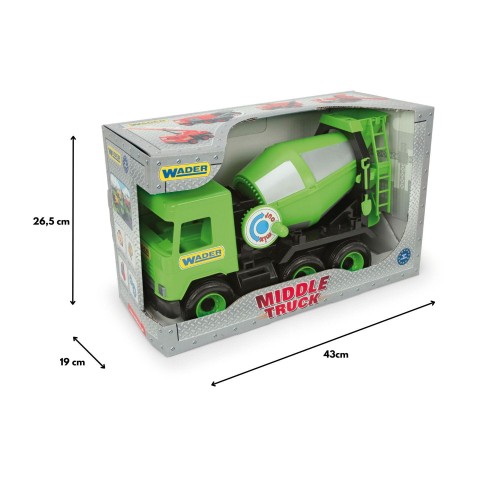Middle Truck betoniarka zielona w kartonie (4)