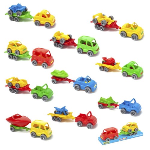 Kid Cars Sport autko z przyczepą (12)