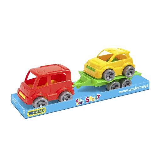 Kid Cars Sport autko z przyczepą (11)