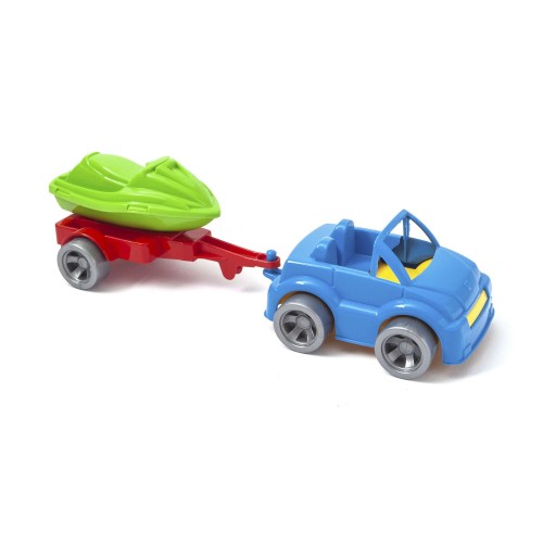Kid Cars Sport autko z przyczepą (9)