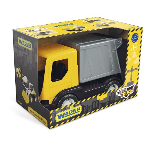 Tech Truck śmieciarka w kartonie (3)