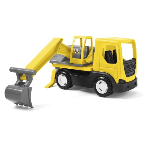 Tech Truck koparka w kartonie (4)