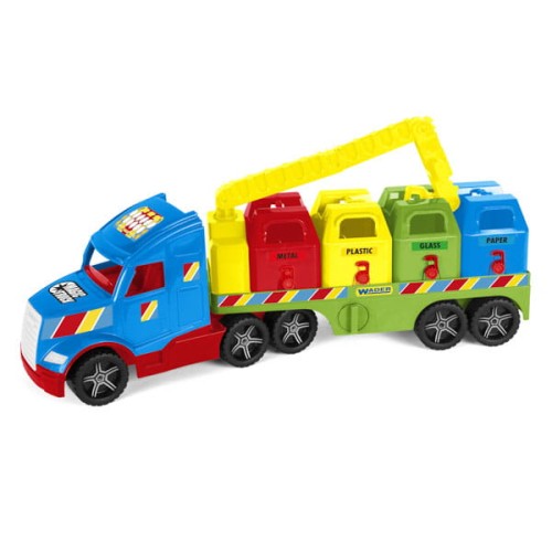 Magic Truck Basic śmieciarka recykling (5)