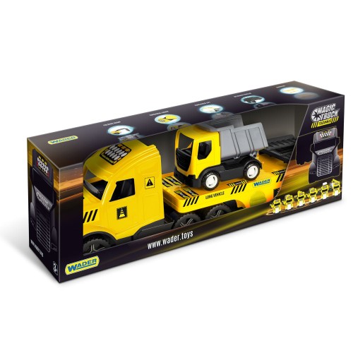 Magic Truck Technic laweta z wywrotką (2)