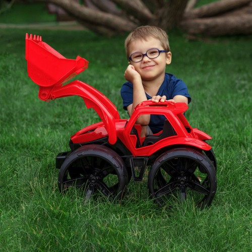 Maximus spychacz czerwony (12)