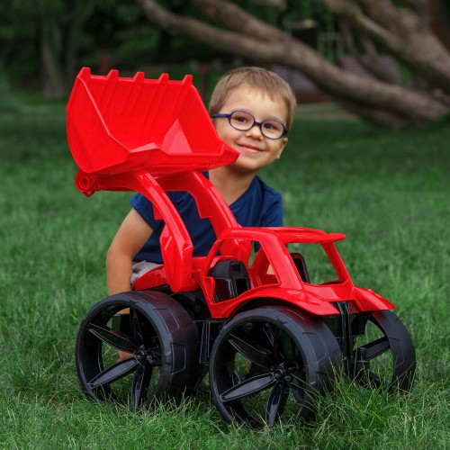 Maximus spychacz czerwony (9)