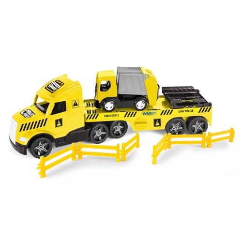Magic Truck Technic laweta ze śmieciarką (3)