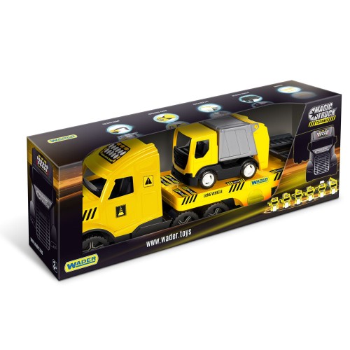 Magic Truck Technic laweta ze śmieciarką (2)