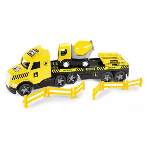 Magic Truck Technic laweta z betoniarką (5)