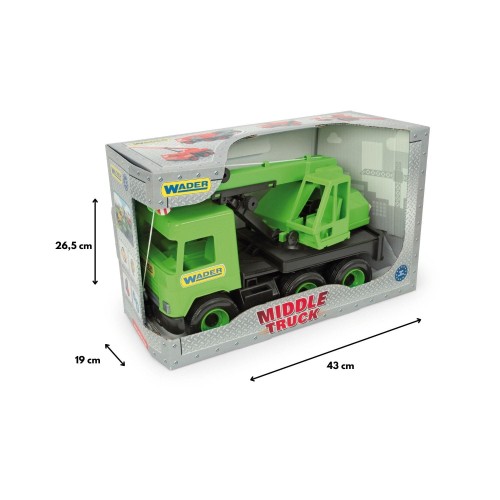 Middle Truck dźwig zielony w kartonie (5)