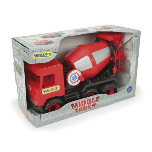 Middle Truck betoniarka czerwona w kartonie (5)