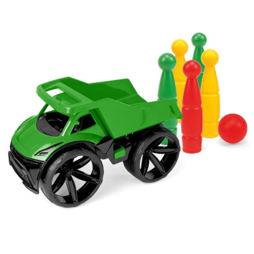 Maximus wywrotka zielona + kręgle (5)