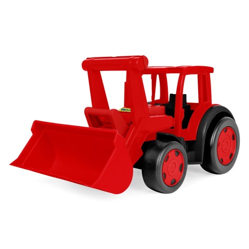 Gigant traktor ładowarka czerwony (1)