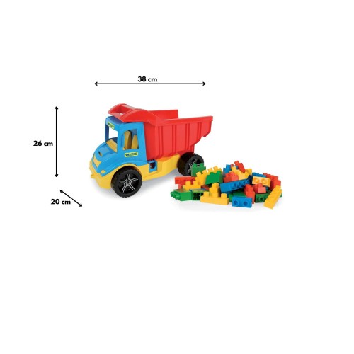 Multi Truck wywrotka z klockami (2)