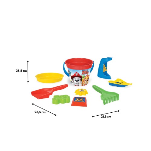 Paw Patrol komplet  do piasku 9 el. (2)