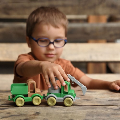 RePlay Kid cars wywrotka i koparka zestaw (3)