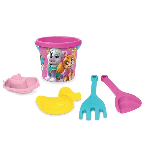 Paw Patrol komplet do piasku 5 el. różowy mały (2)