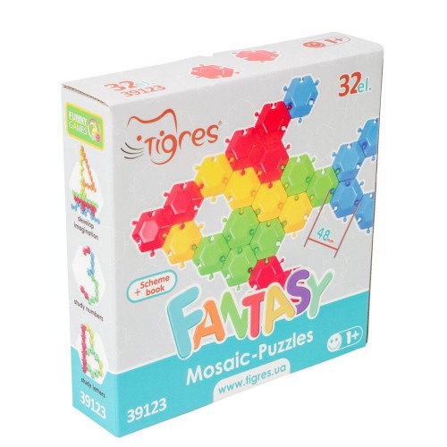Zabawka edukacyjna puzzle funny Fantasy 32 el. (3)