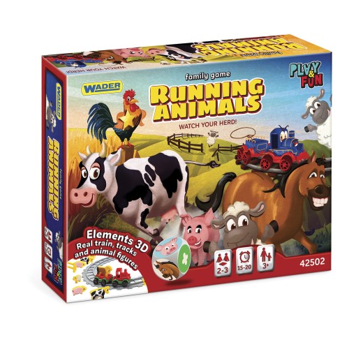 Play & Fun Uciekające Zwierzęta gra rodzinna (6)