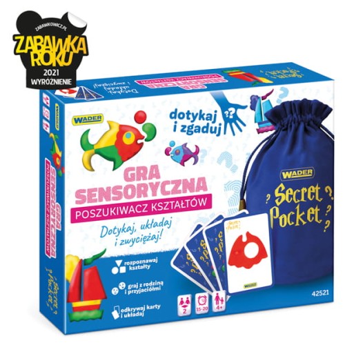 Play & Fun Secret Pocket Poszukiwacz Kształtów gra sensoryczna (8)