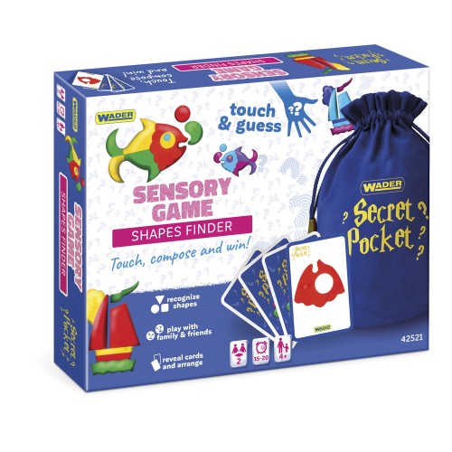 Play & Fun Secret Pocket Poszukiwacz Kształtów gra sensoryczna (1)