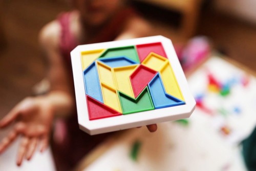 Play & Fun Secret Pocket Tangram Pop Art gra sensoryczna (2)