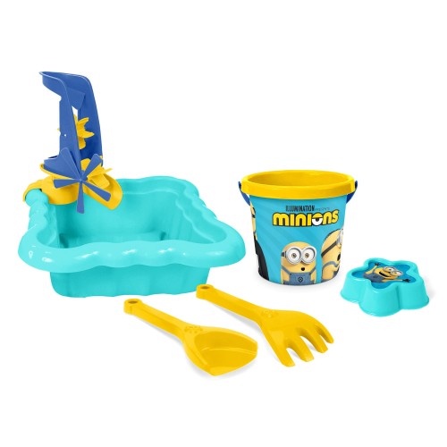 Minions piaskownica z kompletem do piasku (2)