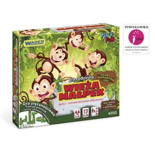 Play & Fun Wieża Małpek gra rodzinna (11)