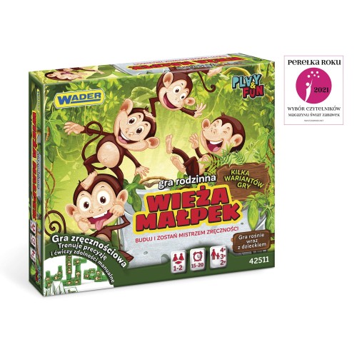 Play & Fun Wieża Małpek gra rodzinna (10)