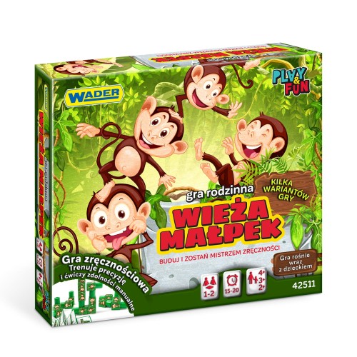 Play & Fun Wieża Małpek gra rodzinna (7)