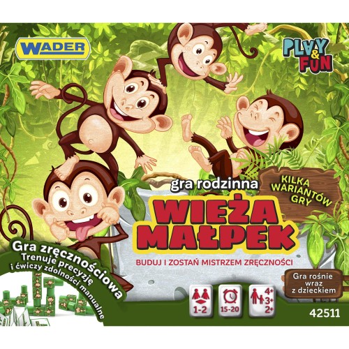 Play & Fun Wieża Małpek gra rodzinna (6)