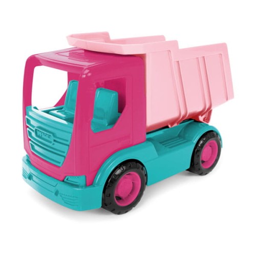 Tech Truck wywrotka różowa (2)