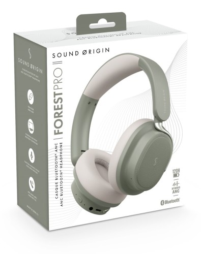 Sound Origin SO-FORESTPRO – Słuchawki Bluetooth premium z hybrydą ANC – beżowe/szałwiowe (5)