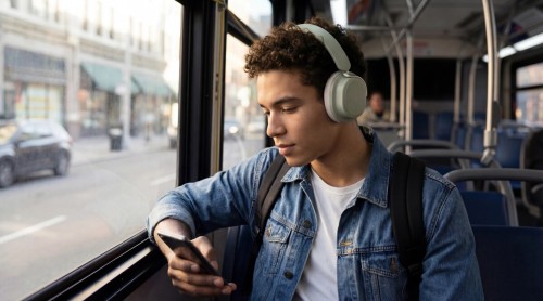 Sound Origin SO-FORESTPRO – Słuchawki Bluetooth premium z hybrydą ANC – beżowe/szałwiowe (6)