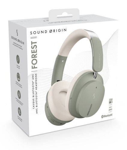 Sound Origin SO-FOREST - Słuchawki Bluetooth z ANC - kolor beżowo-szałwiowy (5)