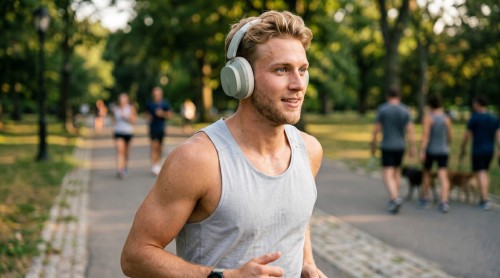 Sound Origin SO-FOREST - Słuchawki Bluetooth z ANC - kolor beżowo-szałwiowy (6)