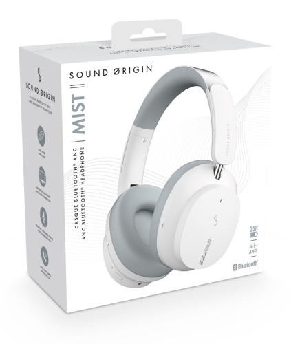 Sound Origin SO-MIST - Słuchawki Bluetooth z ANC - białe/szare (5)