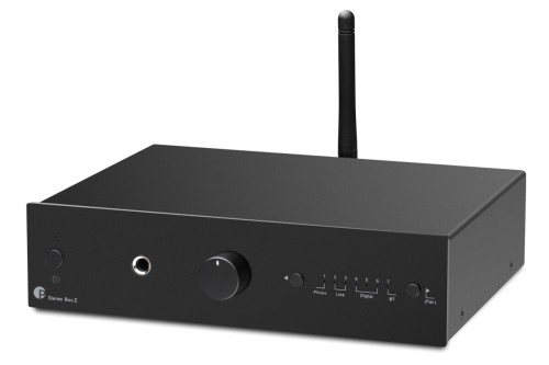 Pro-Ject STEREO SET E CD - Minimalistyczny, wielofunkcyjny system audio z CD, Bluetooth i DAC, czarny (2)